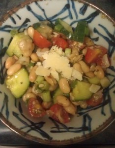 Greek White Bean Salad