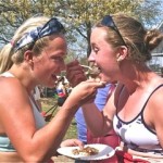 Beans make a great pre-race meal for these hungry rowers
