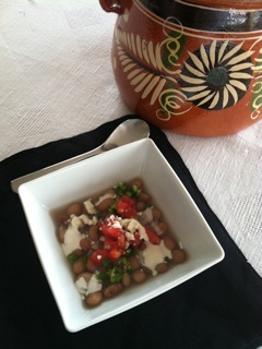 Frijoles Bandera with Pinto Beans