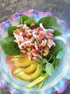 Mixed Bean Tailgate Salad with Tuna