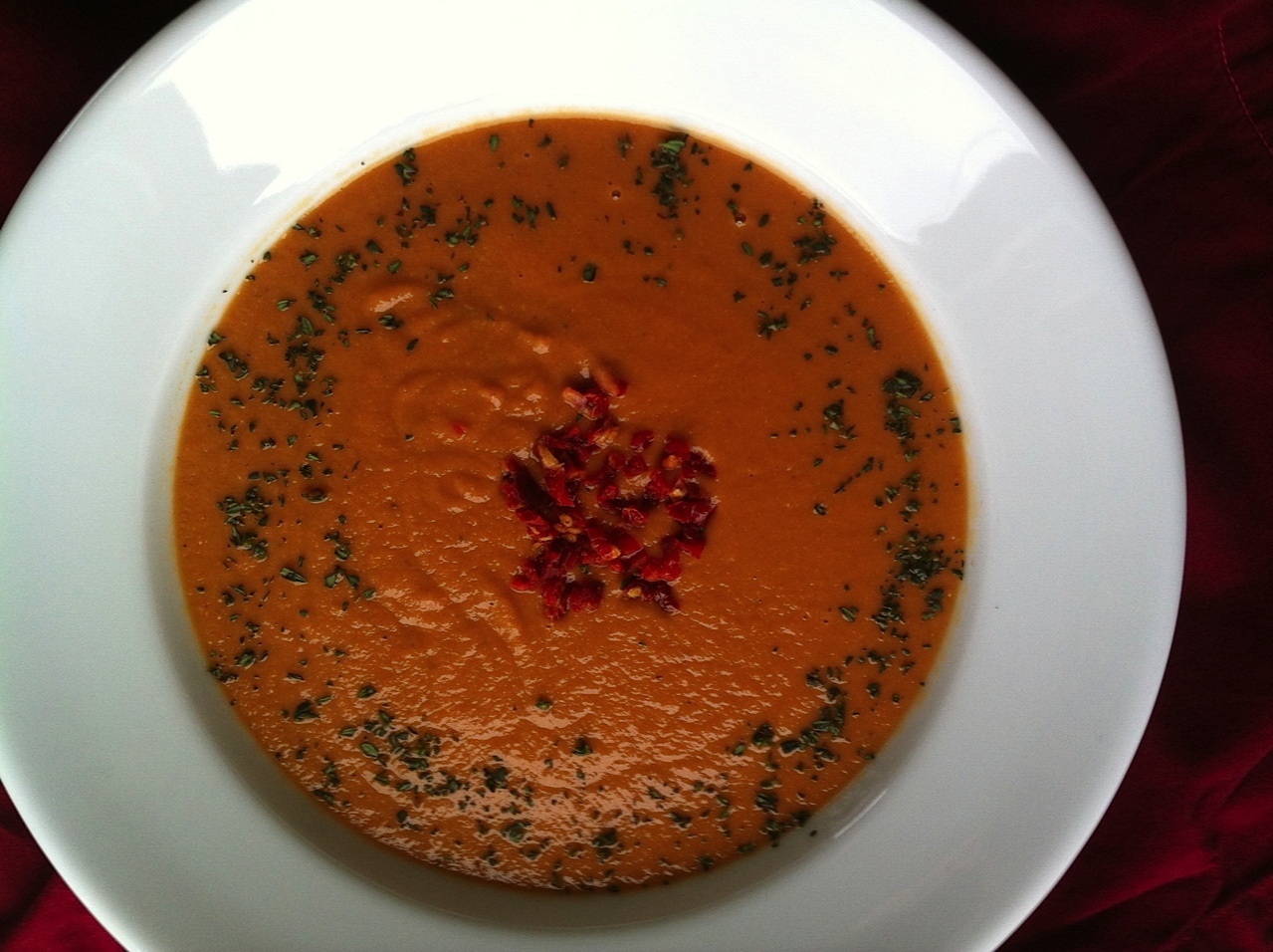 Tomato and Bean Bisque