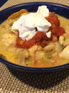 White Chicken Chili with Great Northern Beans