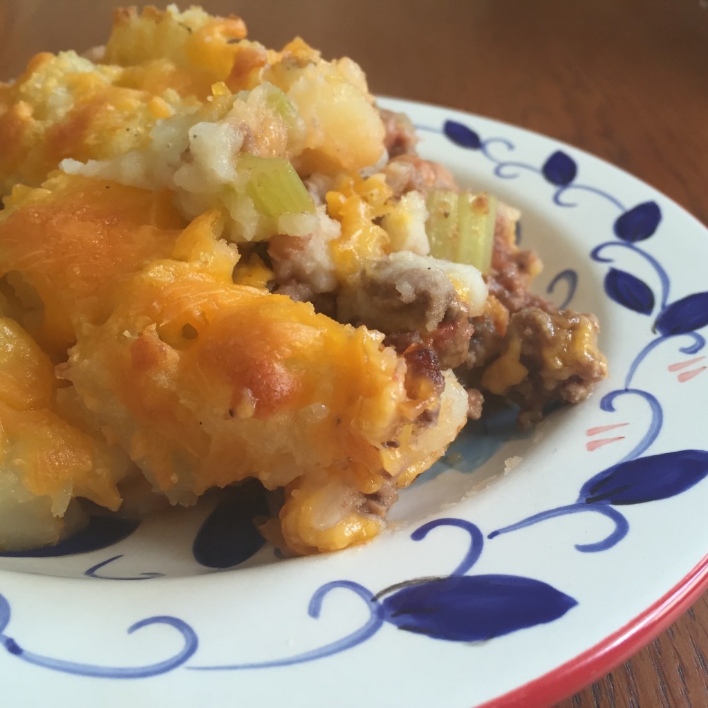 Meat, Bean, and Potato Casserole | Randall Beans | Fall Recipe