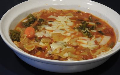 Pasta Fagioli Soup with Kale