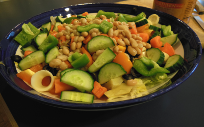 Pantry Salad with Beans