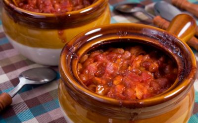 Southwest Spicy Baked Beans