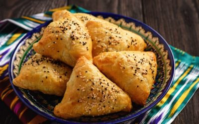 Cheesy Bean Pastry Appetizers