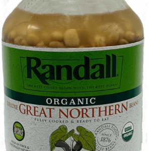 Photo of a Jar of Randall Organic Great Northern Beans