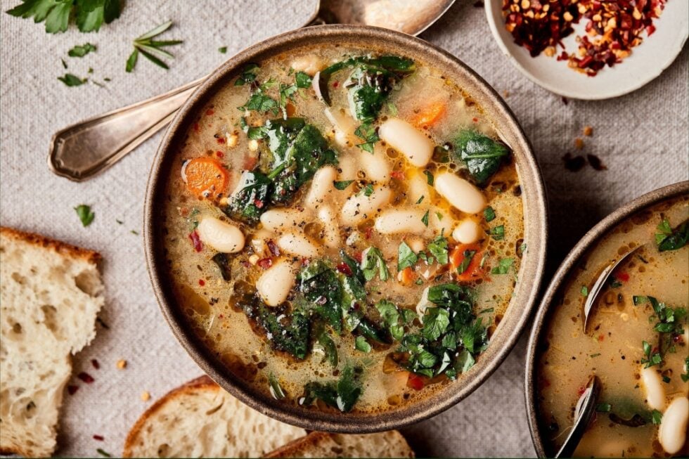 Warm and Cozy White Bean Soup Randall Beans