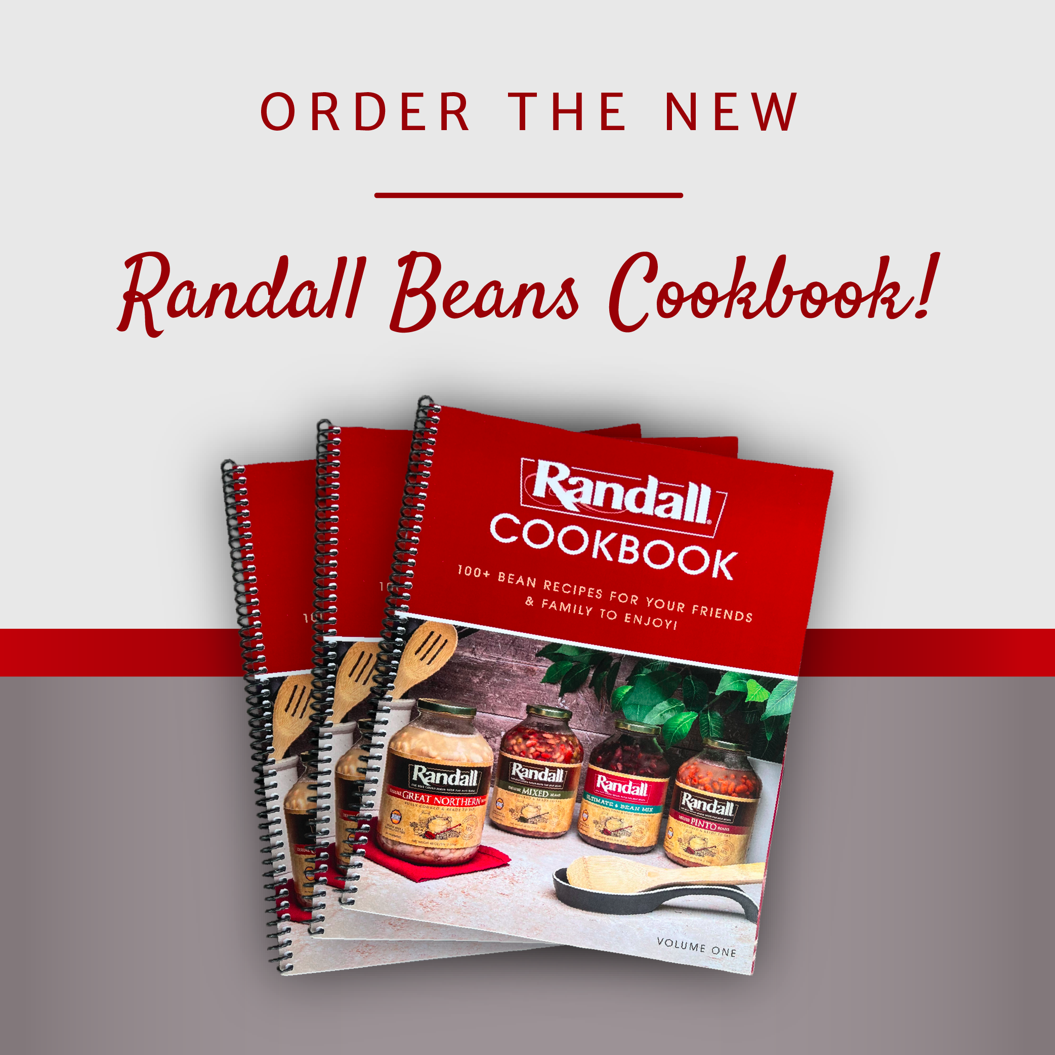 Order Randall Beans Cookbook